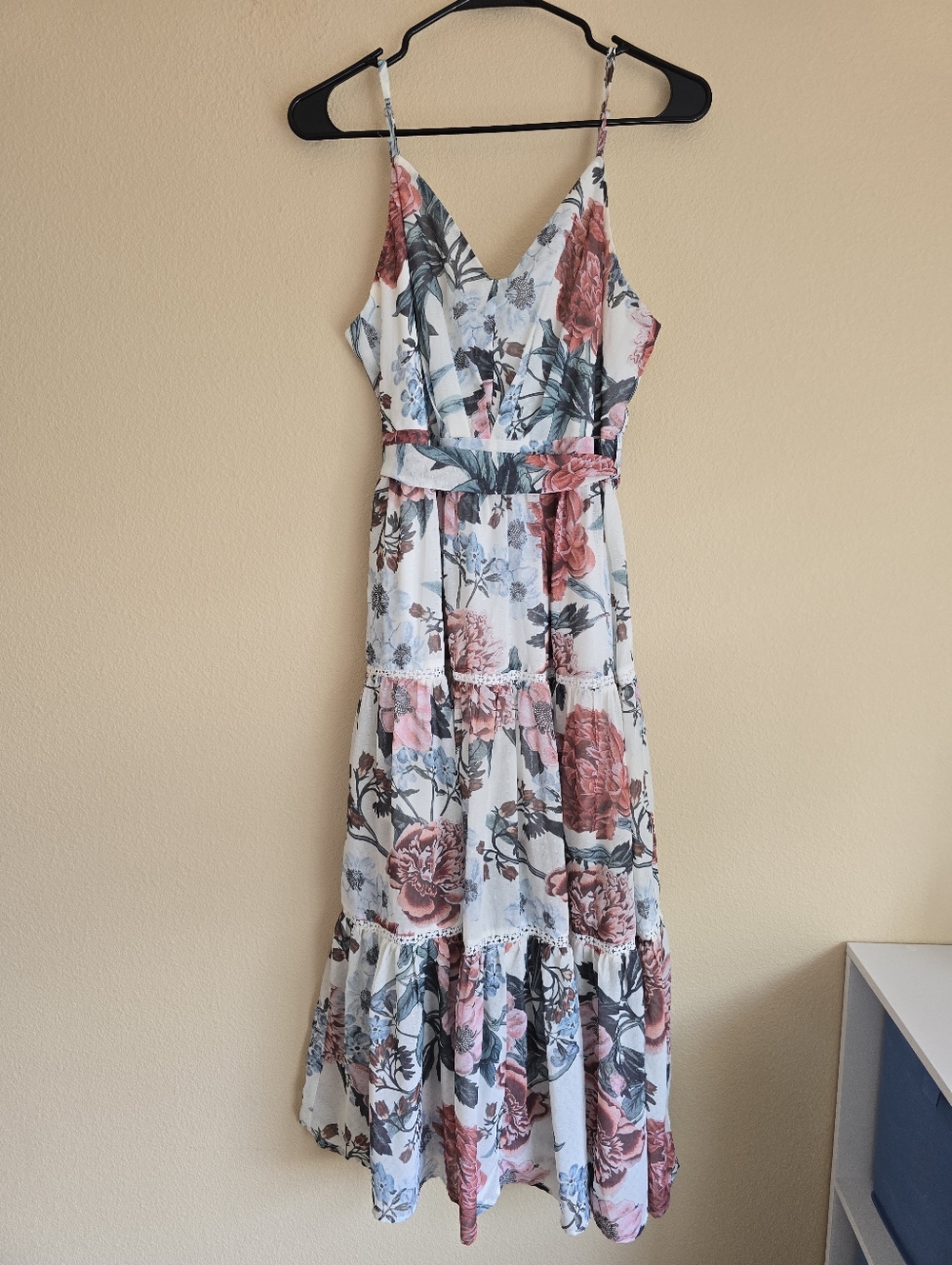 L'Atiste by Amy Boho Maxi Dress, Size Large